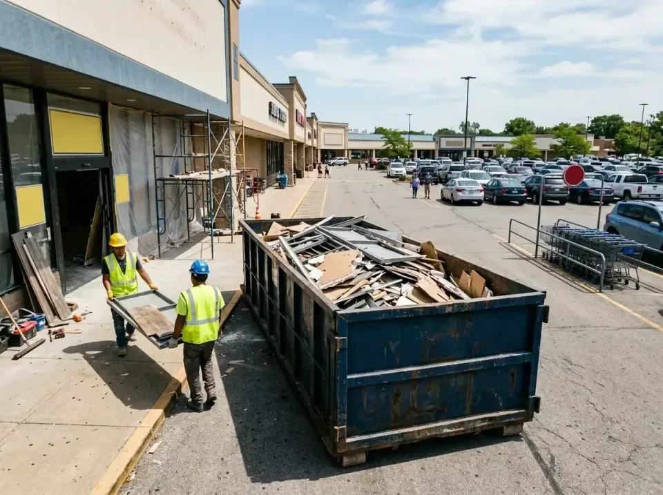 retail-store-renovation-debris-003 — frequently asked questions, Roll-off Dumpster Rentals in Menomonie, WI